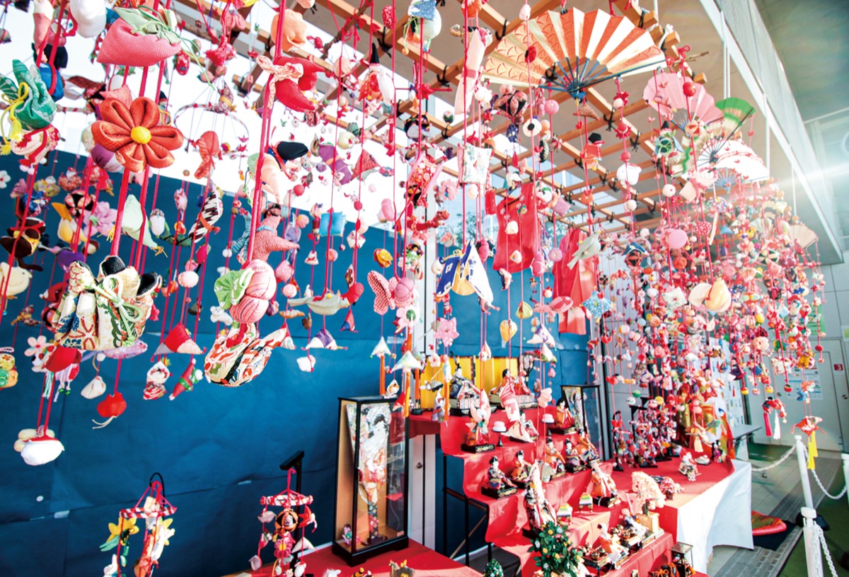 恒例「吊るし雛」2023年も＠横浜市泉区 下和泉地区センター