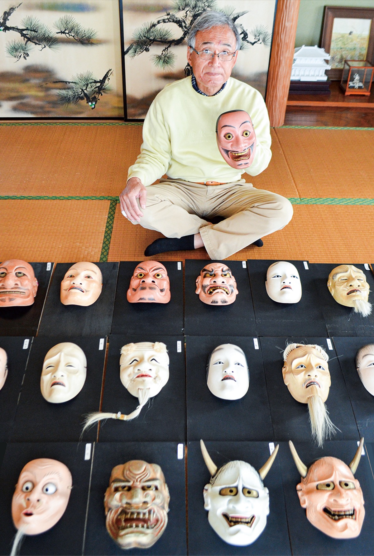 廣町作　能面　額入り 廣町作 能面 額入り 【公式通販】