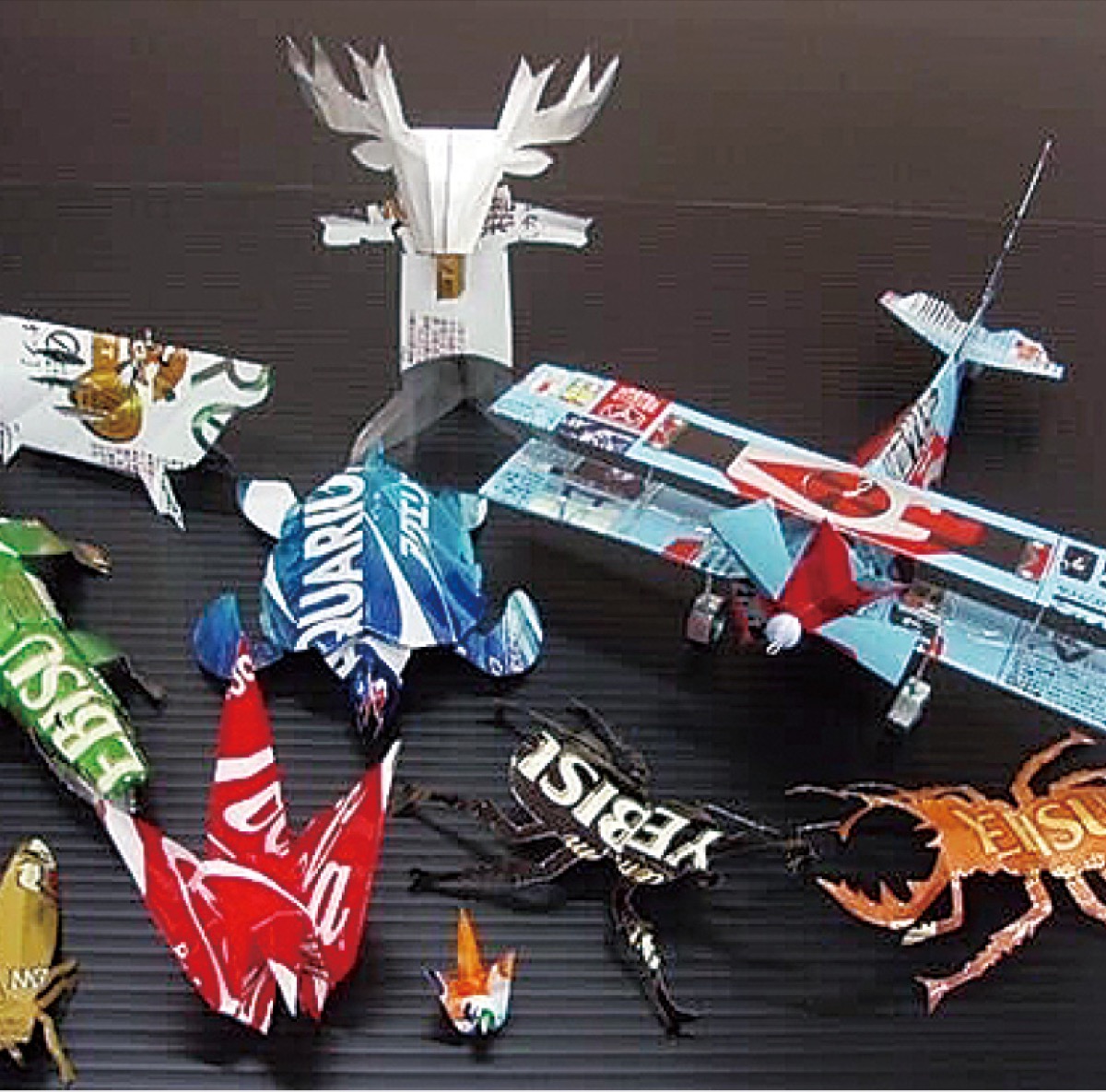 八王子市北野：クールセンター八王子】廃材でアート展示＆体験開催（3