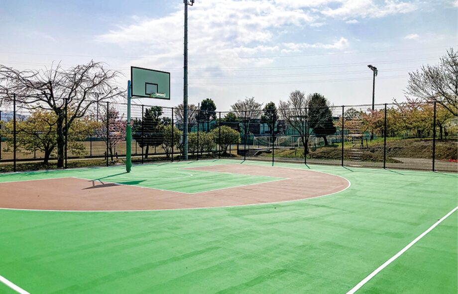 【小田原市 上府中公園】バスケットコートを整備！４月１日（土）から共用開始