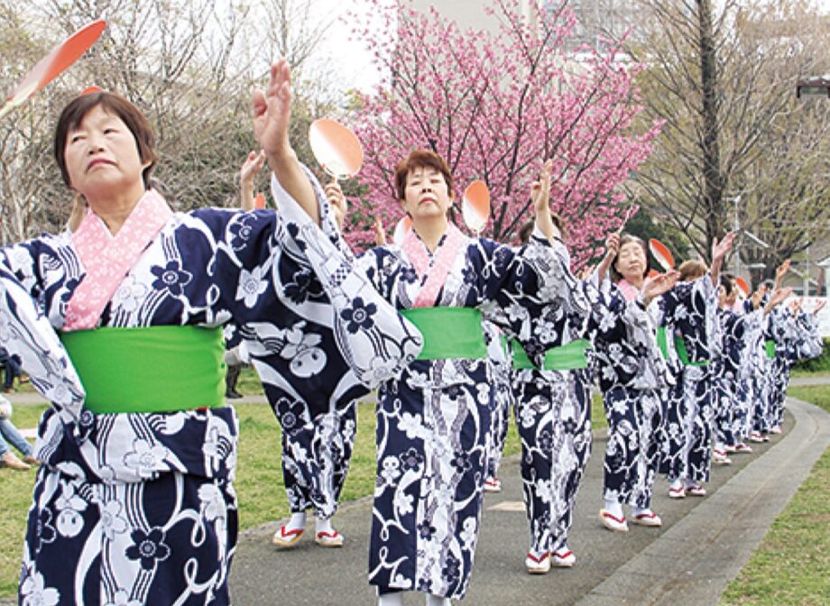 横浜市南区の蒔田公園「みなみ桜まつり」2023年3月25日・26日　絵どうろうの点灯も