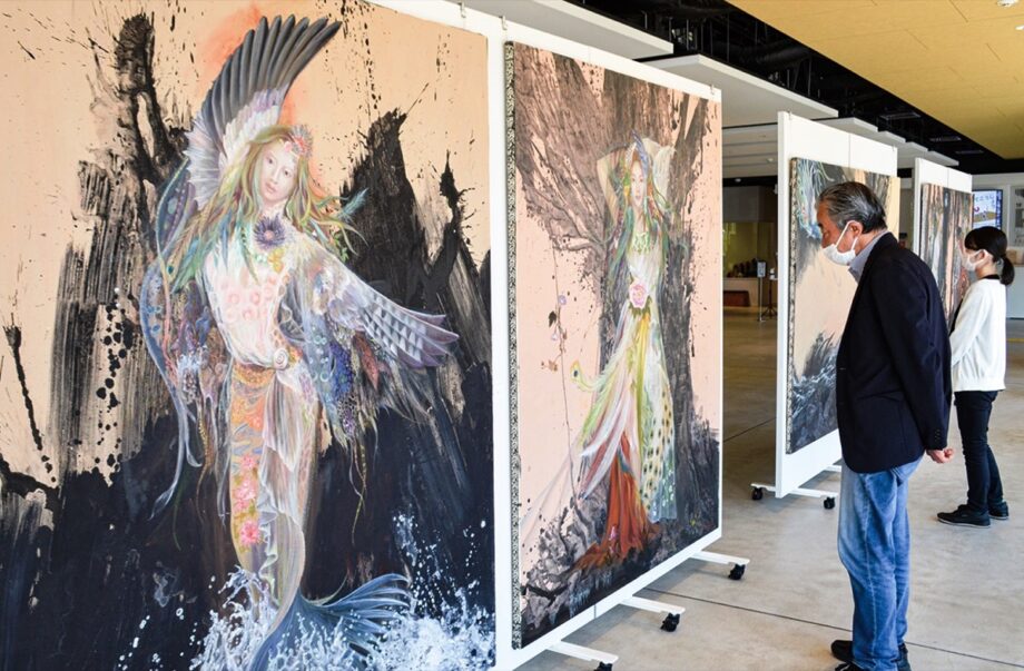 【3月28日まで】「川口智美 絵画展」精霊をテーマに描いた大作も＠ひらしん平塚文化芸術ホール