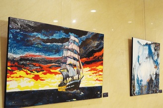 【メルキュールホテル横須賀】アートで日仏親善/フランス人画家ポリーヌ・トリブー絵画展(5/7まで)