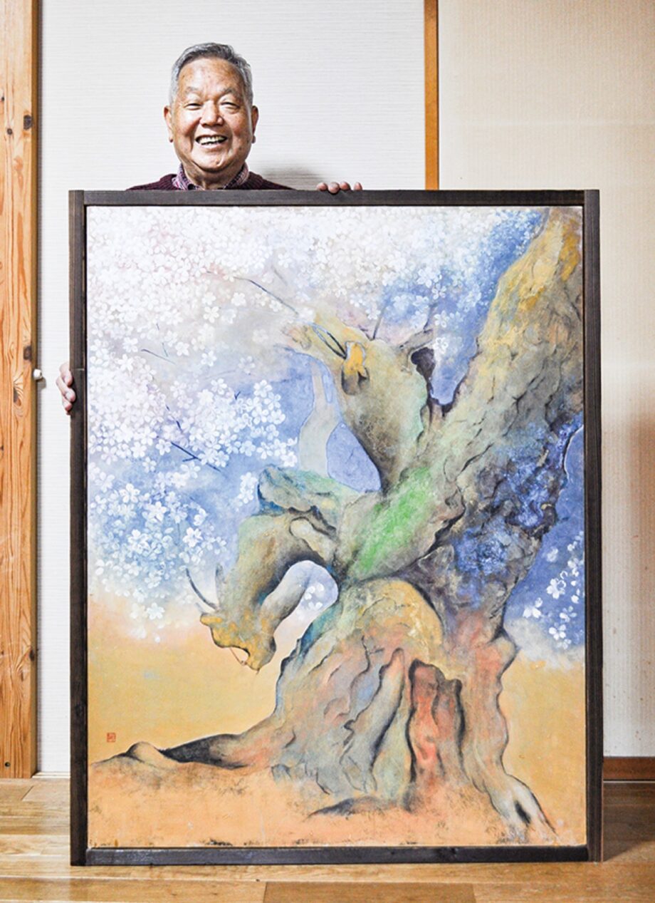 小田原の日本画家・夏目日出男さん 集大成の個展〈４月６日(木)～１２日(水)＠小田原三の丸ホール〉