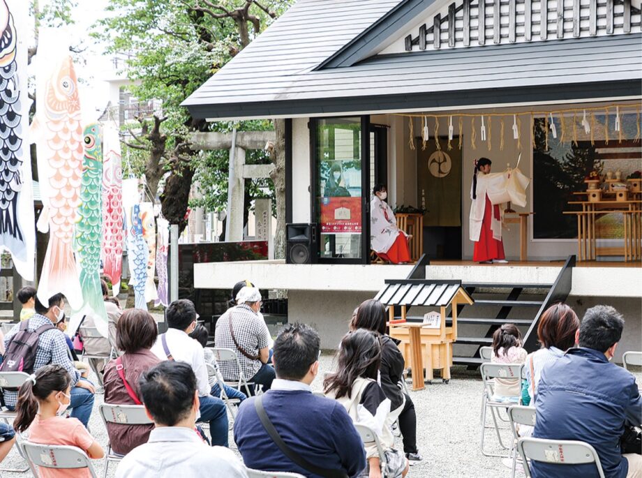 （５月５日）伊勢原大神宮で 「若葉祭」が開催　子どもたちの成長を願う