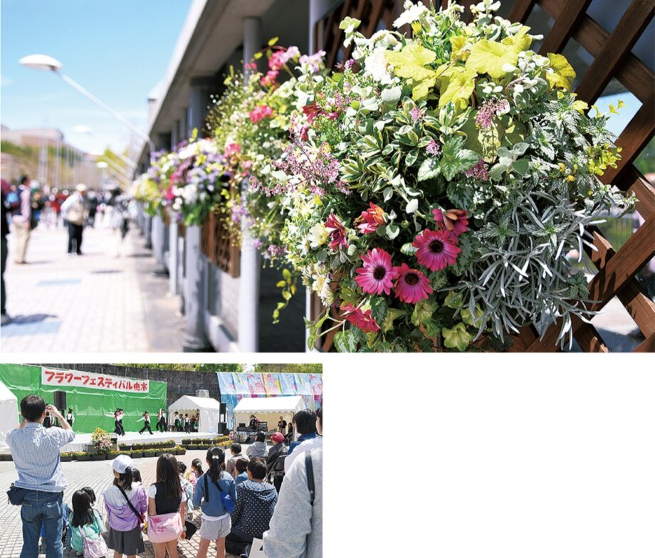 花と緑の祭典「第25回フラワーフェスティバル由木」４年ぶり開催＠八王子市：南大沢中郷公園と南大沢駅前遊歩道