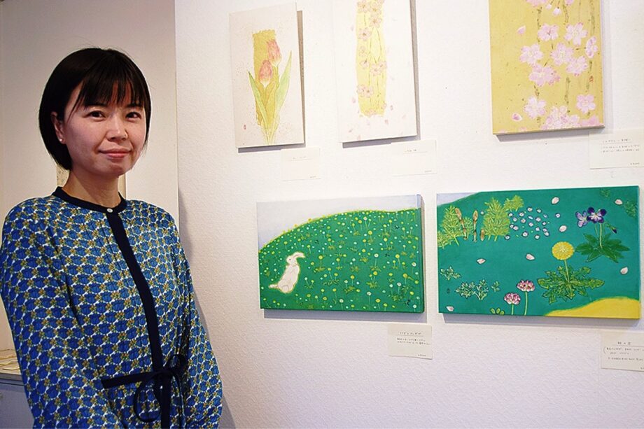 【5月15日まで】西湘のやさしい風に包まれて 前田有加里さん日本画展@大磯町ギャラリーさざれ石