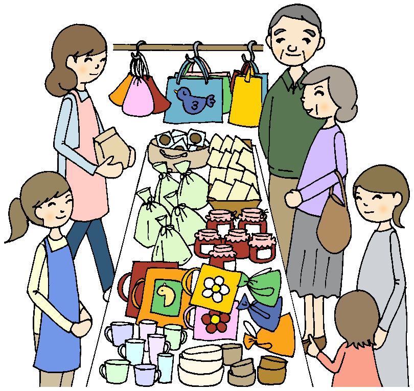 5月20日「ふらっとマーケット」福祉施設９事業所の品々集まる＠大和市