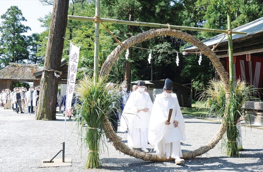 【6月25日】「夏越の大祓と茅の輪くぐり」厄災を祓い清め平穏な日々を願う神事＠二宮町・川勾神社　