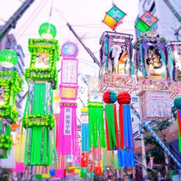 《湘南ひらつか七夕まつり》七夕飾り制作現場見学・体験者募集　くす玉と吹き流しを作ってみませんか？