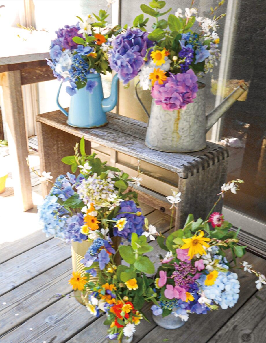 【葉山まちづくり協会】無農薬の花でブーケ作り6月24日（土）「きらく座」を開催