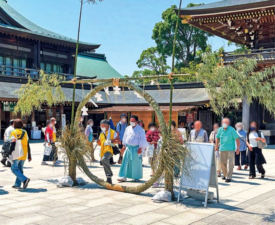 【2023年7月1日(土)】寒川神社・伝統の茅の輪くぐり体験ツアー　夏越の大祓で心身きよらかに　