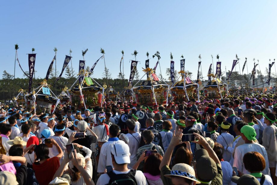 ＜記者レポ＞はじめて「浜降祭」行ってみた！茅ヶ崎海岸に神輿39基が参集！2023年の様子を取材してきました