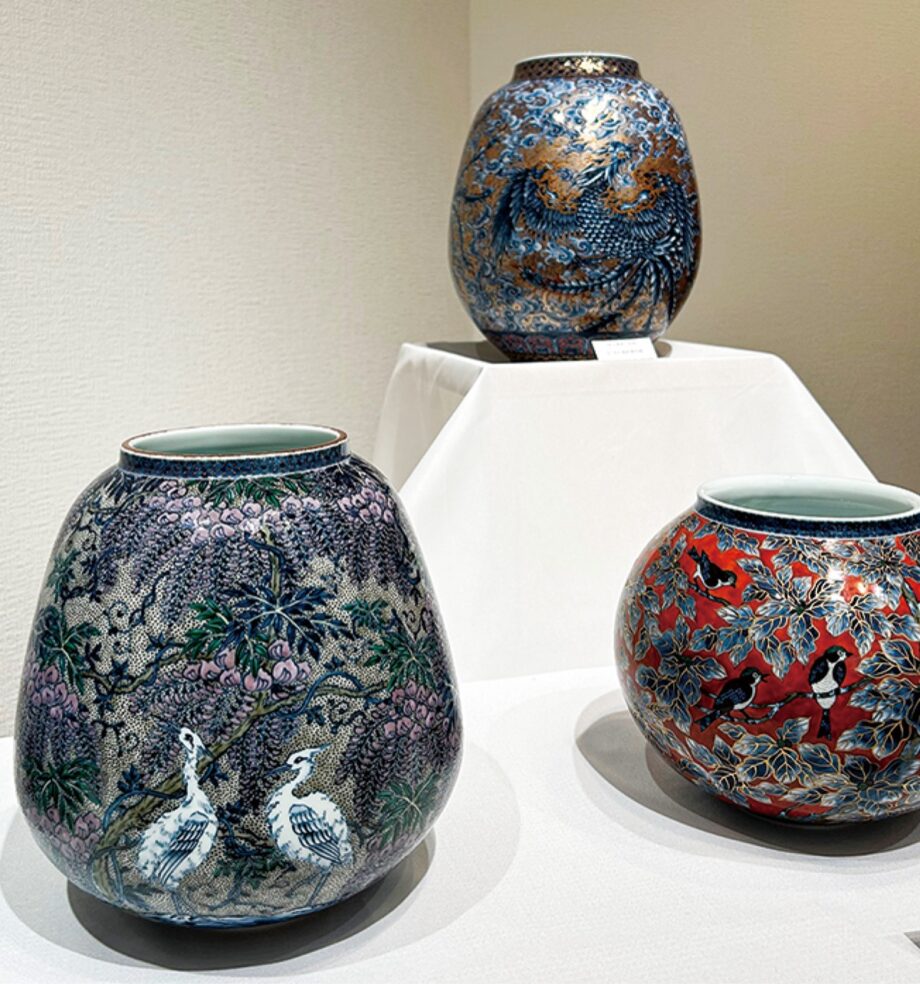 小田原・豊島鰻寮で画廊活用初の展示会「有田焼展示販売会」開催中〈８月３１日(木)まで〉