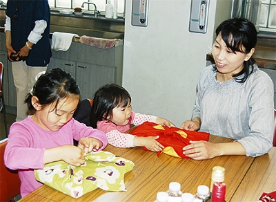 【10月19日開催】「子育てに役立つ風呂敷講座」申し込みは9月29日まで＠茅ヶ崎市　うみかぜテラス