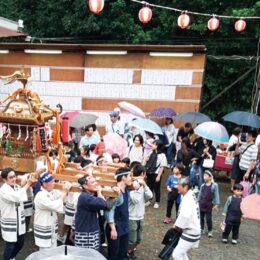 10月１日 五霊神社の例大祭 ４年ぶりに模擬店や演芸大会も！＠横浜市戸塚区汲沢町