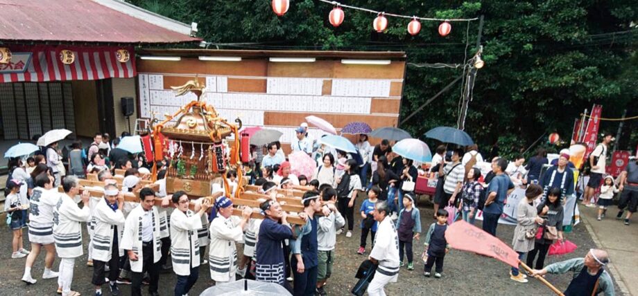 10月１日 五霊神社の例大祭 ４年ぶりに模擬店や演芸大会も！＠横浜市戸塚区汲沢町