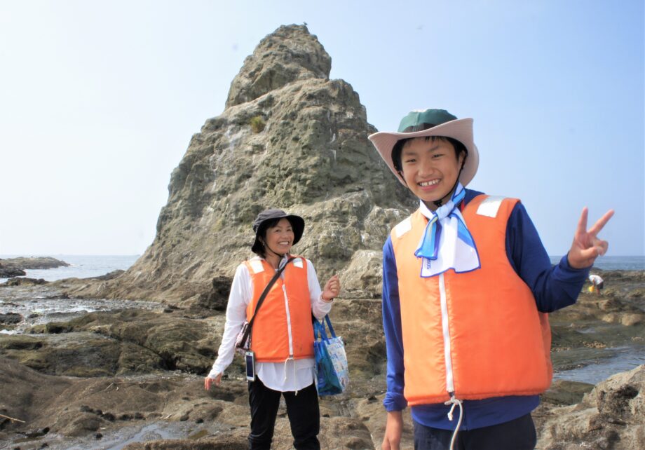 【イベントレポ】茅ヶ崎のシンボル・えぼし岩（姥島）に初上陸。うみかぜテラスが企画する『えぼし岩で初めての親子釣り体験と観察会』に参加してきました
