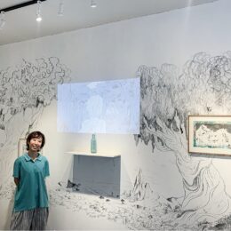 堀江郁子展　六ツ川のギャラリー「Goozen」で＜横浜市南区＞