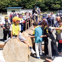 〈伊勢原観光道灌まつり 〉2023年は６年ぶりに御柱里曳き行
