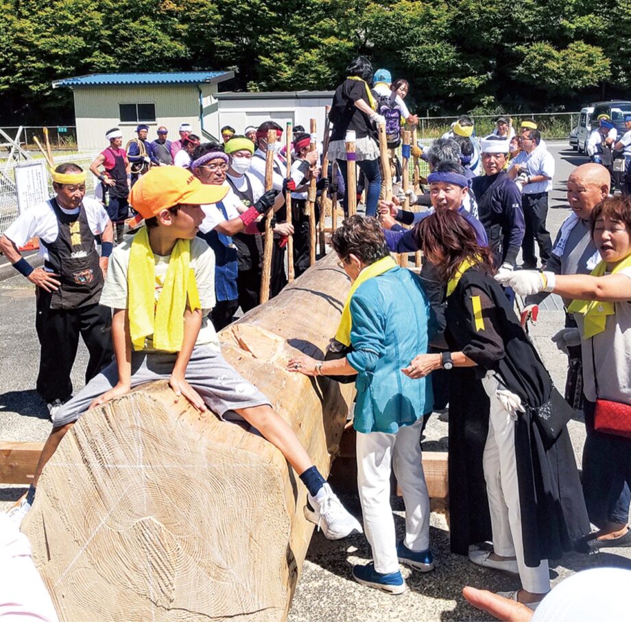 〈伊勢原観光道灌まつり 〉2023年は６年ぶりに御柱里曳き行