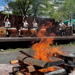 太鼓演奏と焚火のコラボレーションを楽しめる「多摩ヨイヤ祭」八王子市：夕やけ小やけふれあいの里で初開催