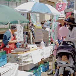川崎市麻生区柿生駅前でチャリティー「未来につなごう！ふくしまつり」【10月１日】福祉クラブ生協が主催