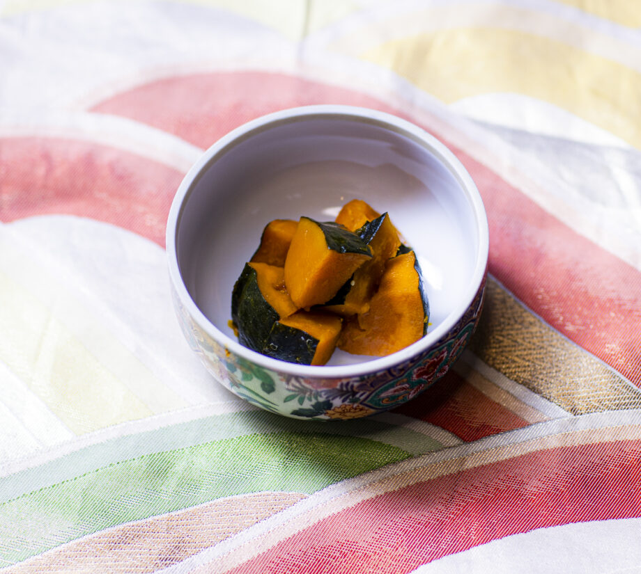 【ママ応援・管理栄養士レシピ】レンジで簡単・懐かしの ほっこり♡かぼちゃ煮
