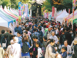 ＜2023年11月3日＞總持寺で門前バザール「夢ひろば」
