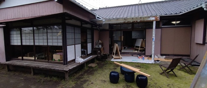 会場となるアトリエ根源