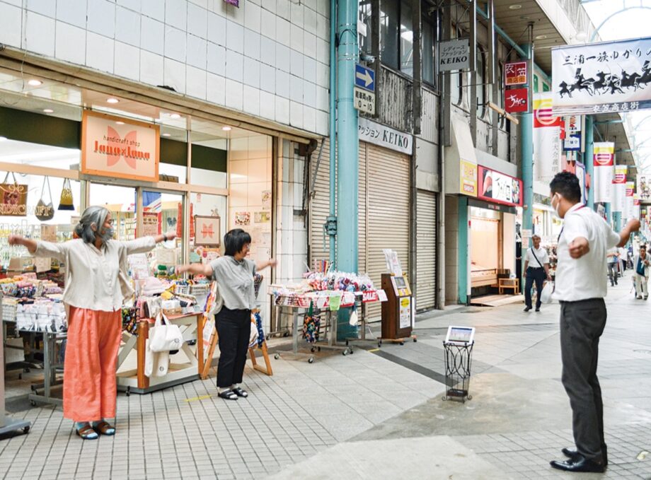 横須賀・衣笠商店街「ラジオ体操」で地域いきいき～健康づくりと来街促進～ポイントもゲット！