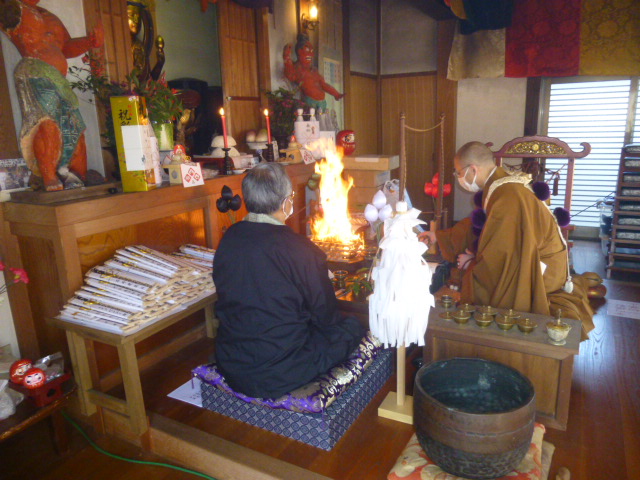 町田市木曽西の木曽観音堂で「初詣」「初観音」「初不動」が開催されます
