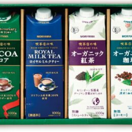 守山乳業株式会社　喫茶店の味シリーズ特選４本セット【お年玉プレゼント2025】