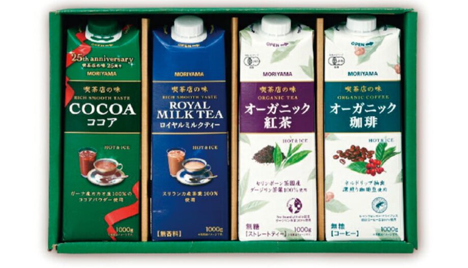 守山乳業株式会社　喫茶店の味シリーズ特選４本セット【お年玉プレゼント2025】