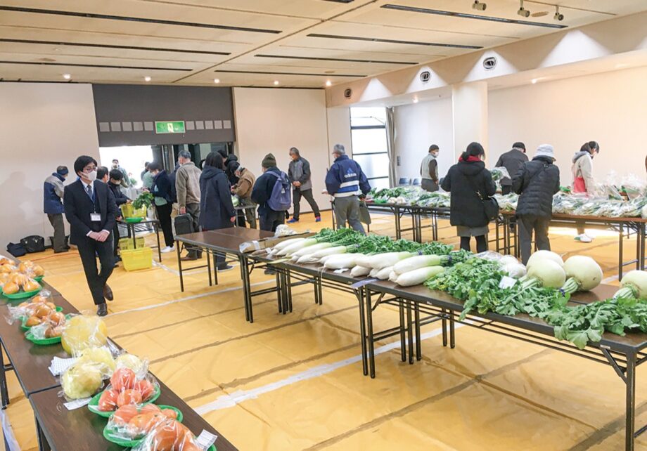 葉山町とJAよこすか葉山が主催～地元農産物がずらり～1/12は即売会・無くなり次第終了