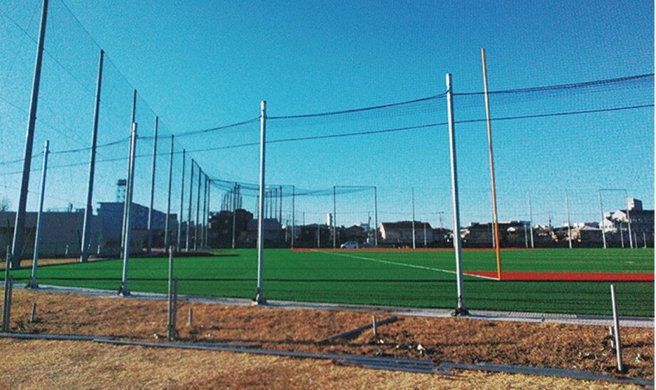 相模原駅北口の相模原スポーツ・レクリエーションパーク内にある人工芝軟式野球場がオープン