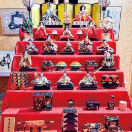 【横浜市青葉区】墨の美術館で「雛祭り」 10組の雛人形を展示 3月4日まで開催中