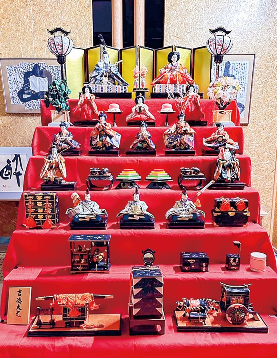 【横浜市青葉区】墨の美術館で「雛祭り」 10組の雛人形を展示 3月4日まで開催中