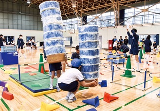 【3月3日】三ツ沢で「ゆるスポーツ」～児童創意の競技を体験～