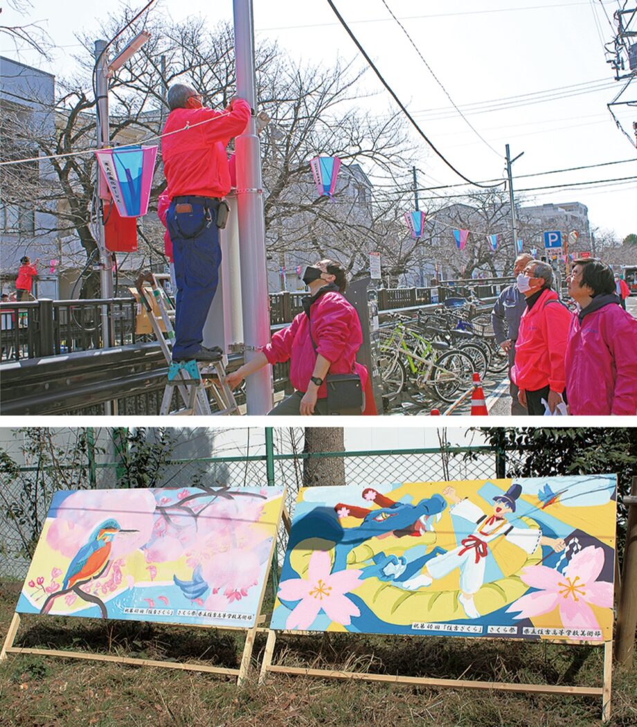 ＜川崎市中原区＞「住吉ざくら」さくら祭り【３月30日】４０回目の節目、５年ぶりパレードも