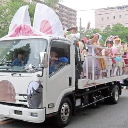 アトリエヨシノ｢オズの魔法使い｣ バレエ衣装のパレードを2024年4月の桜まつりで披露＠相模原市