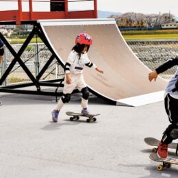 山北町に「スケートボードパーク」が誕生！５つの構造物によるアトラクションが楽しめる