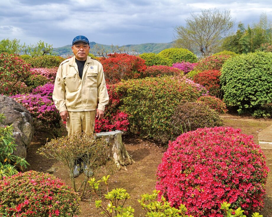 【4月末まで一般開放】伊勢原市「株式会社杉山土建」のツツジ庭園