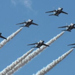 ＜川崎市制100周年記念＞ブルーインパルスが６月29日に等々力緑地「かわさき飛躍祭」上空を飛行