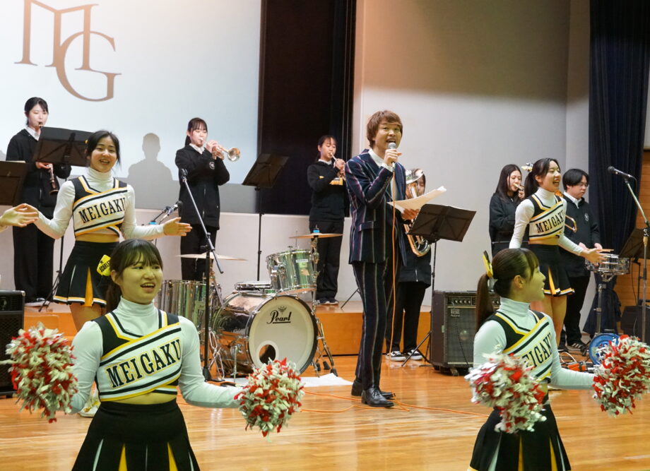 スカパラ・茂木欣一さん、明治学院大の新応援歌を制作　横浜で初披露