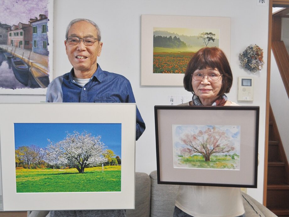 5/28～6/3　夫婦二人で「瀬谷の風景二人展」写真と絵画展およそ60点