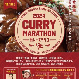 カレーマラソン”美味なる味を求めて”6都市巡ってグッズGET！＜5月18日からスタート！！＞開会式は横須賀で
