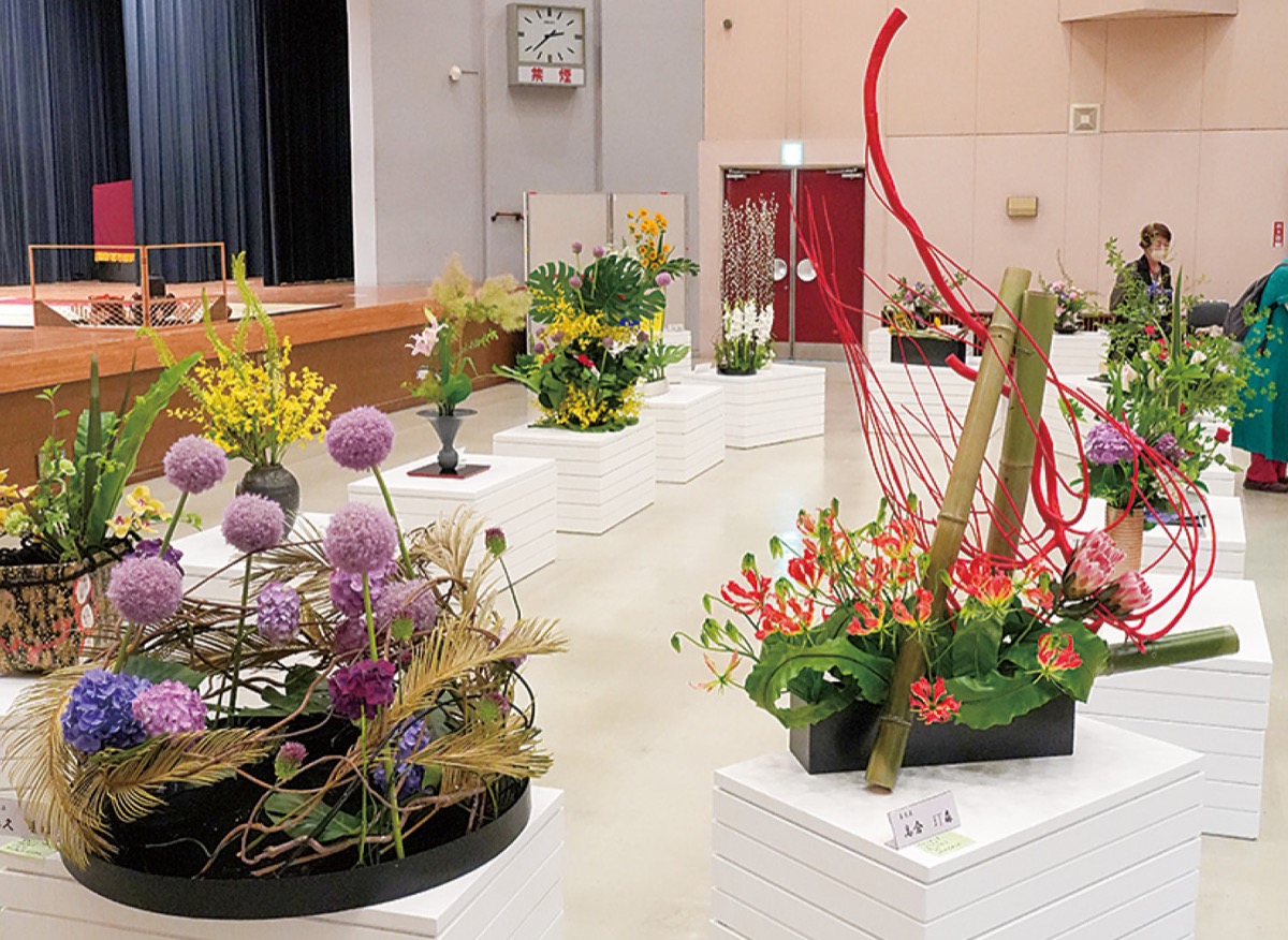 入場無料】6月8・9日『あさひ茶花道協会 いけ花展お茶会