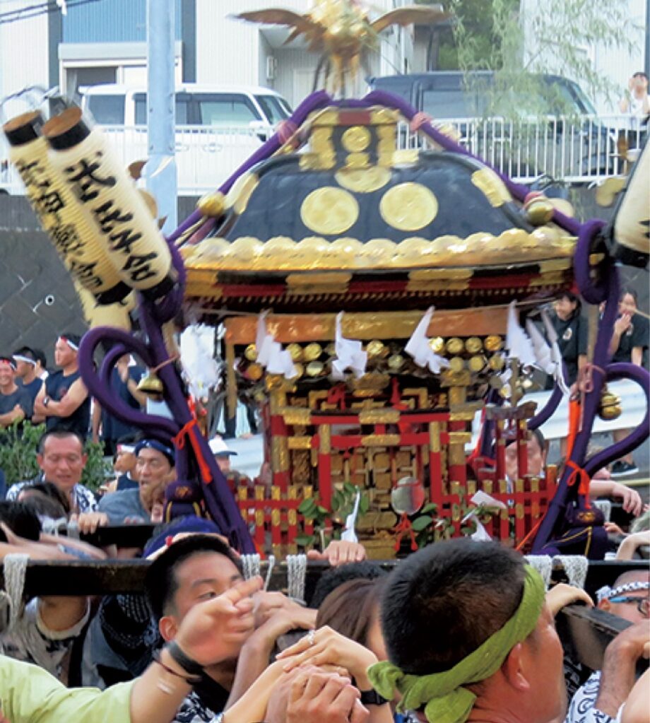 【横須賀市】7/20・21「八坂神社夏まつり」神輿と山車が町内巡行など