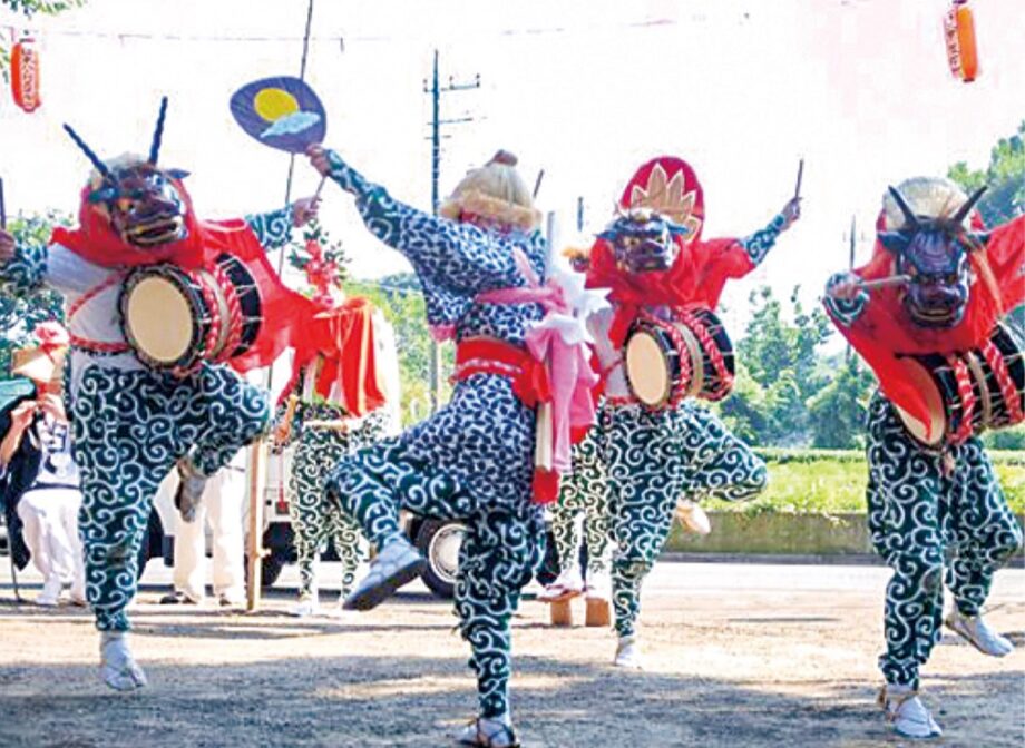 ７月14日開催　伝統の三増の獅子舞 （愛川町 諏訪神社）